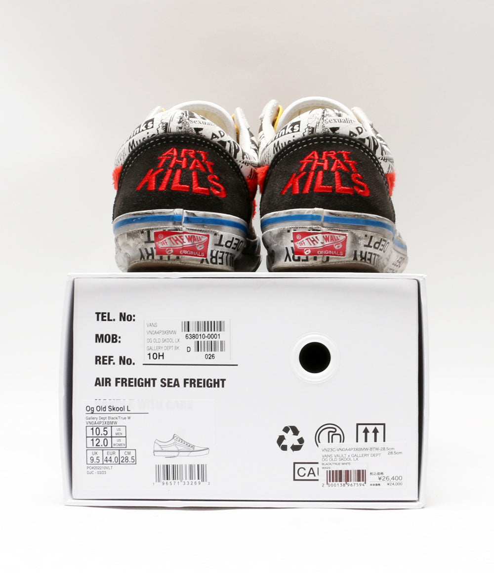 バンズ  ギャラリーデプト スニーカー Old Skool Good Luck      メンズ SIZE 28.5cm  VANS×GALLERY DEPT.