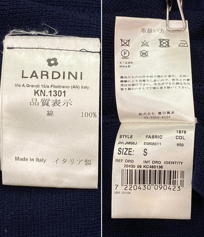 ラルディーニ  コットンミラノリブソリッドニットジャケット      メンズ SIZE S  LARDINI