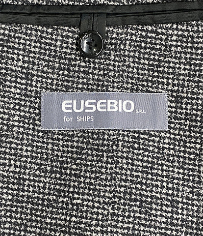 シップス  テーラードジャケット EUSEBIO社製生地 ジャージジャケット      メンズ SIZE L  SHIPS