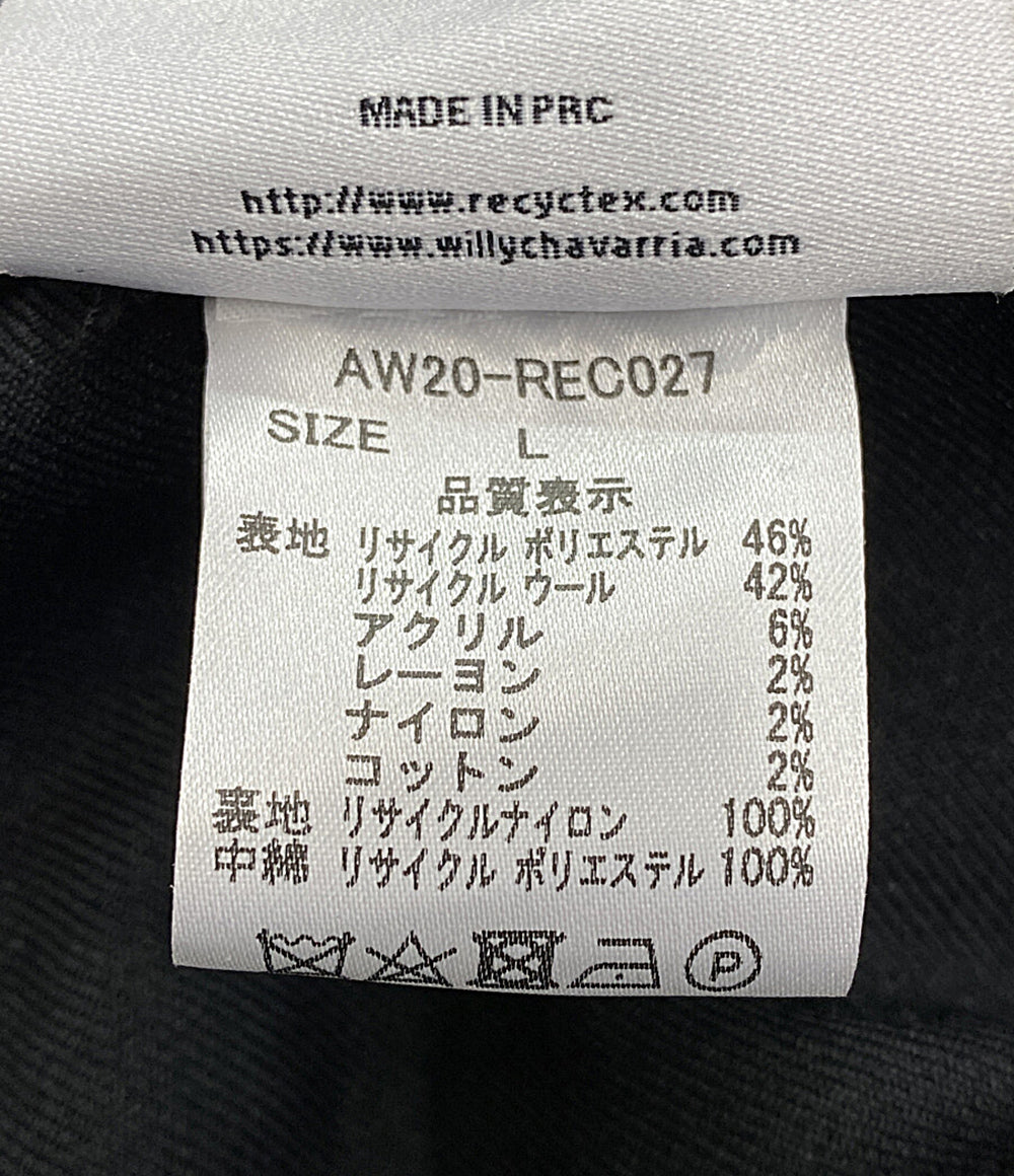 ウィリーチャバリア パーカー AW20-REC027 ブラック      メンズ SIZE S  WILLY CHAVARRIA