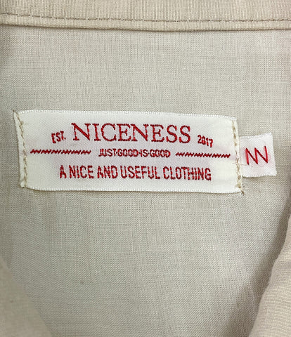 ナイスネス シャツジャケット JAMES 和製       メンズ SIZE M  NICENESS