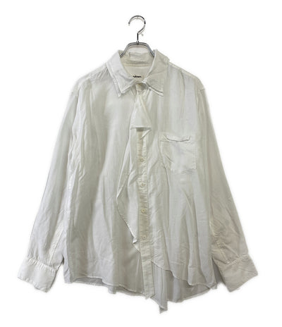 サルバム  長袖シャツ  DOUBLE ONE-PIECE COLLAR SHIRT 23SS     メンズ SIZE S  SULVAM