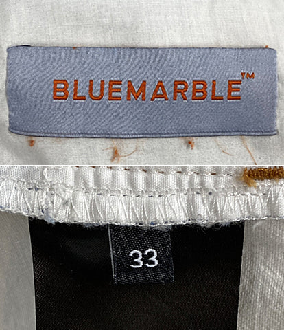 ブルーマーブル バイカラーデニムパンツ ブルー ホワイト      メンズ SIZE 33  BLUEMARBLE
