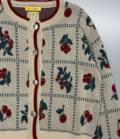 美品  ディアシスターフッド カーディガン Cherry Retro Knit Cardigan 24SS     レディース SIZE Free  Dear Sisterhood