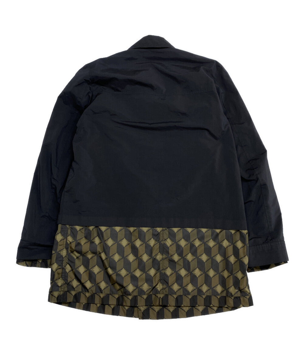 DRIES VAN NOTEN リバーシブルステンカラーコート メンズ SIZE 46 ドリスヴァンノッテン