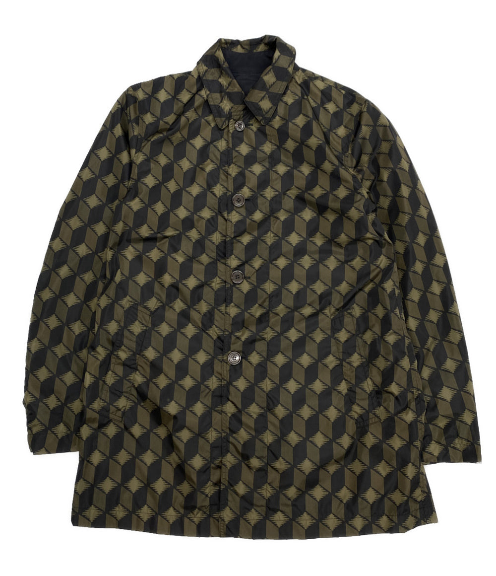 DRIES VAN NOTEN リバーシブルステンカラーコート メンズ SIZE 46 ドリスヴァンノッテン