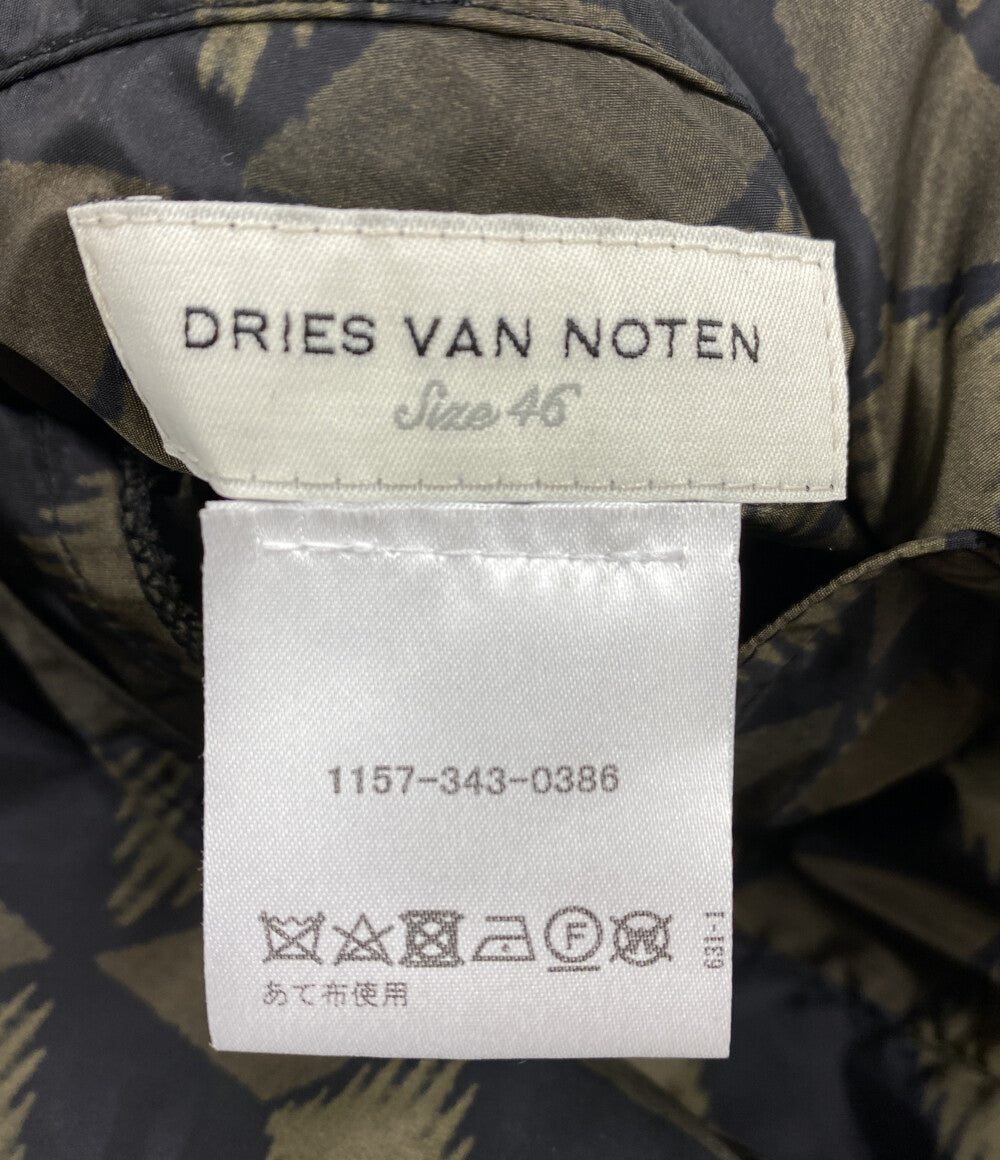 DRIES VAN NOTEN リバーシブルステンカラーコート メンズ SIZE 46 ドリスヴァンノッテン