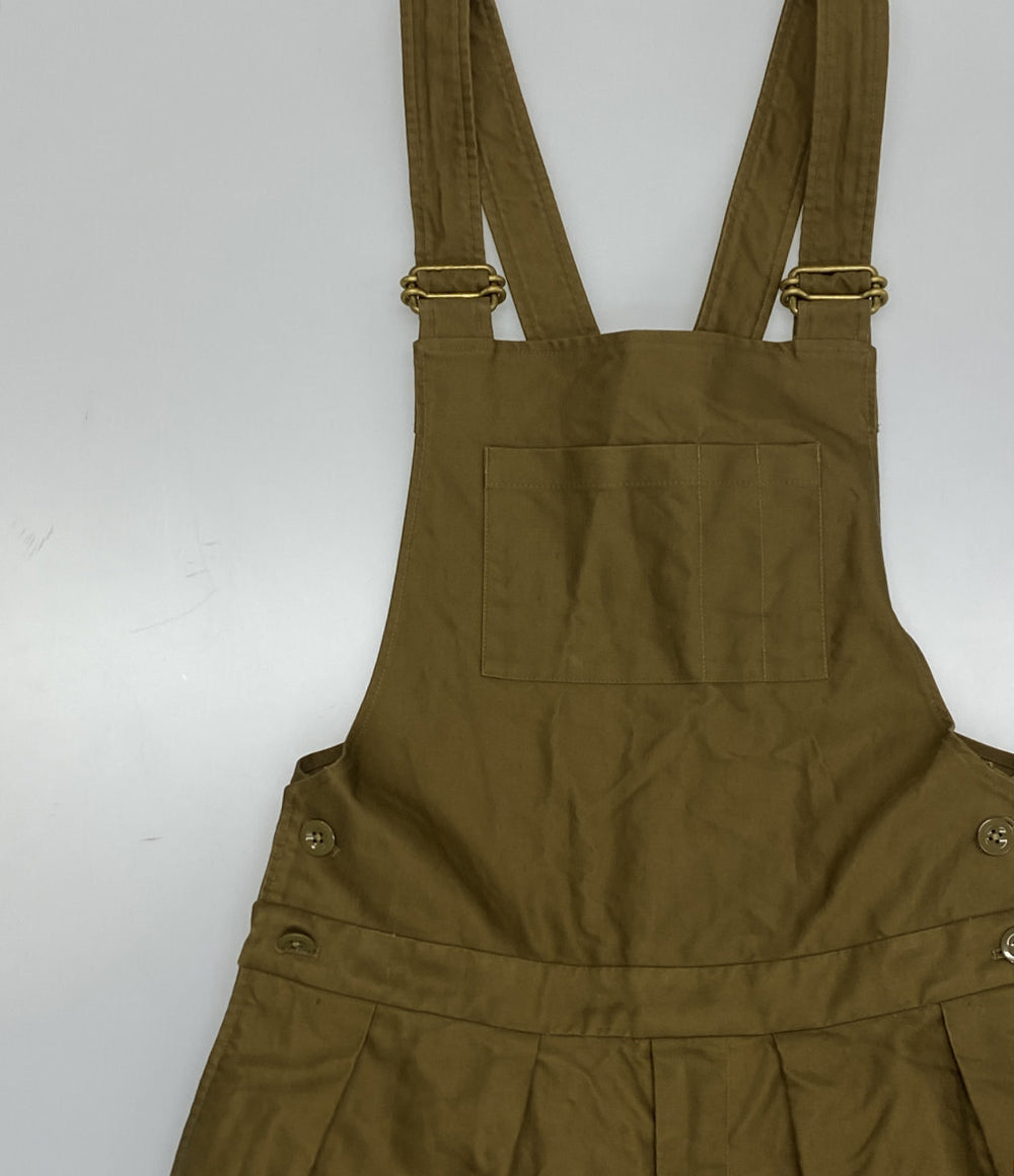 NEAT オーバーオール Mサイズ オリーブ NEAT｜COTTON SATIN │OVERALL - OLIVE｜PRODUCT｜Continuer Inc