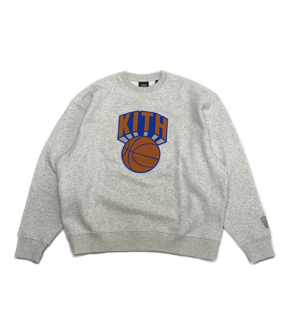 美品 キス スウェット New York Knicks Retro NY Nelson Crewneck      メンズ SIZE M  KITH