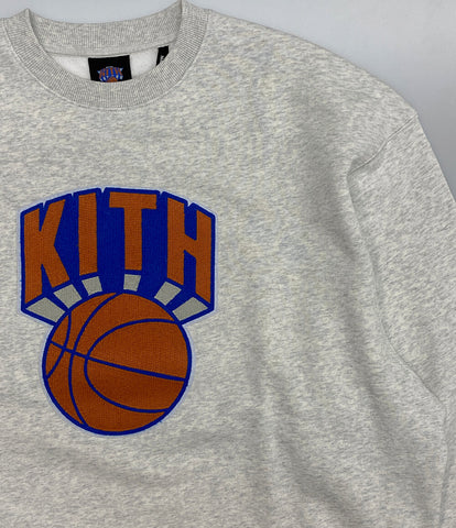 美品 キス スウェット New York Knicks Retro NY Nelson Crewneck      メンズ SIZE M  KITH
