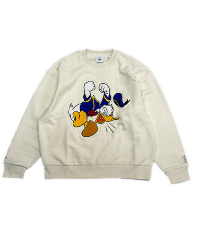 美品 キス スウェット ドナルド Disney donald duck      メンズ SIZE L  KITH