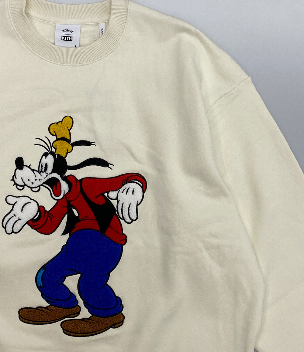 美品 キス スウェット グーフィー Disney goofy      メンズ SIZE L  KITH