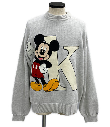 美品 キス ニット ミッキー disney 100th mickey sweater      メンズ SIZE M  KITH