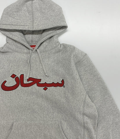 シュプリーム 美品 パーカー arabic logo hooded 21AW     メンズ SIZE M  Supreme