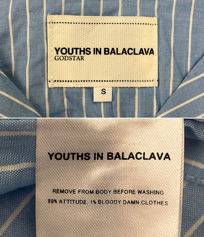ユースインバラクラバ 切りっぱなしパジャマシャツ      レディース SIZE S  YOUTHS IN BALACLAVA