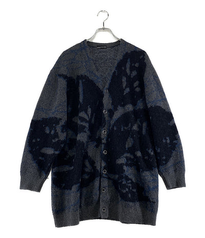 ラッドミュージシャン  カーディガン MOHAIR W JQUARD KNIT LEAF     2221-013 メンズ SIZE 44  LAD MUSICIAN