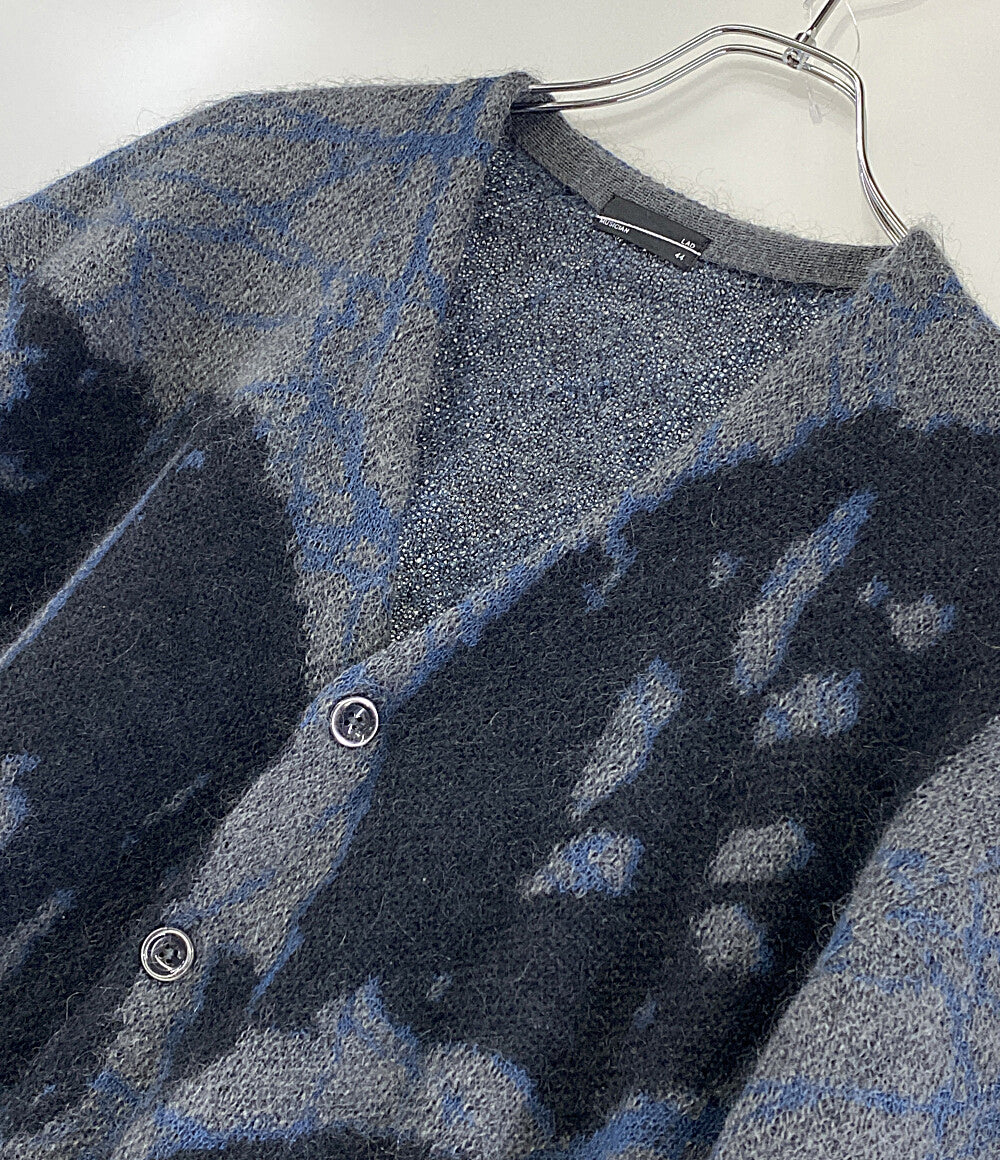 ラッドミュージシャン  カーディガン MOHAIR W JQUARD KNIT LEAF     2221-013 メンズ SIZE 44  LAD MUSICIAN