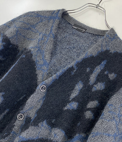 ラッドミュージシャン  カーディガン MOHAIR W JQUARD KNIT LEAF     2221-013 メンズ SIZE 44  LAD MUSICIAN