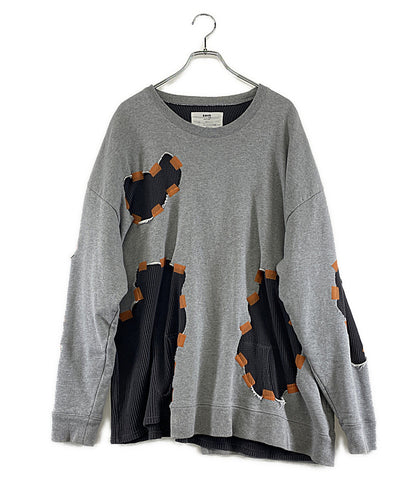 アモク スウェット Damage Ｈandwelder Sweat Shirt     232032 メンズ SIZE L  amok