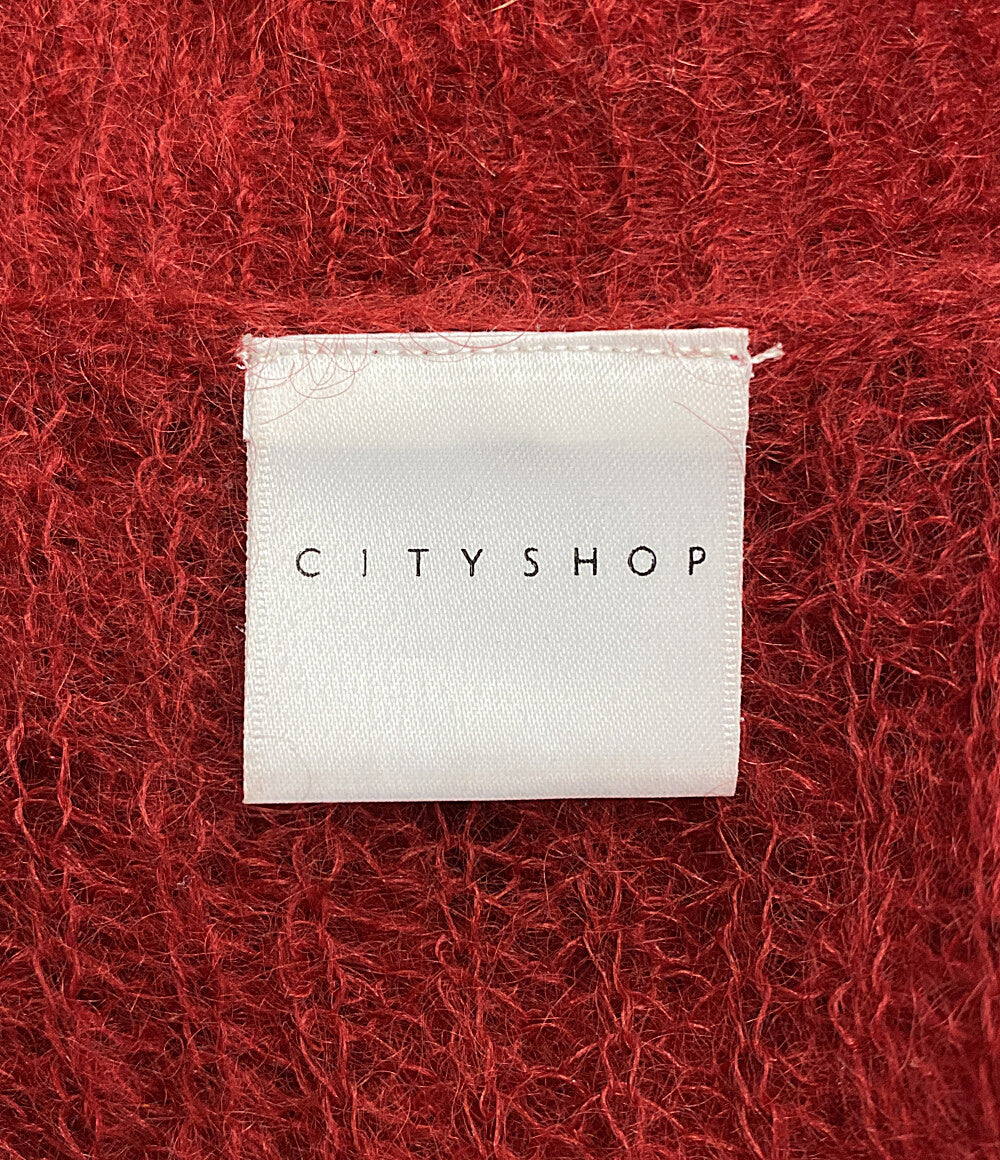 シティショップ モヘア混ニット レッド      レディース SIZE -  CITY SHOP