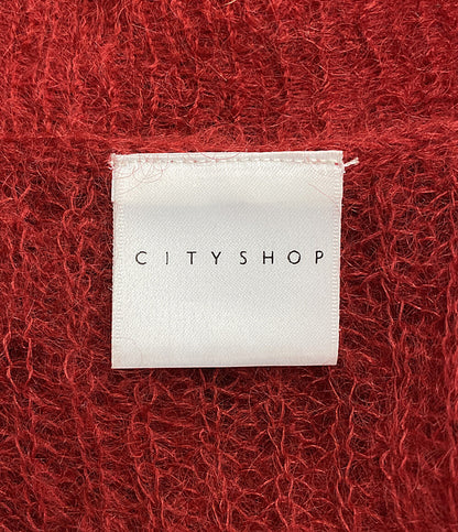 シティショップ モヘア混ニット レッド      レディース SIZE -  CITY SHOP