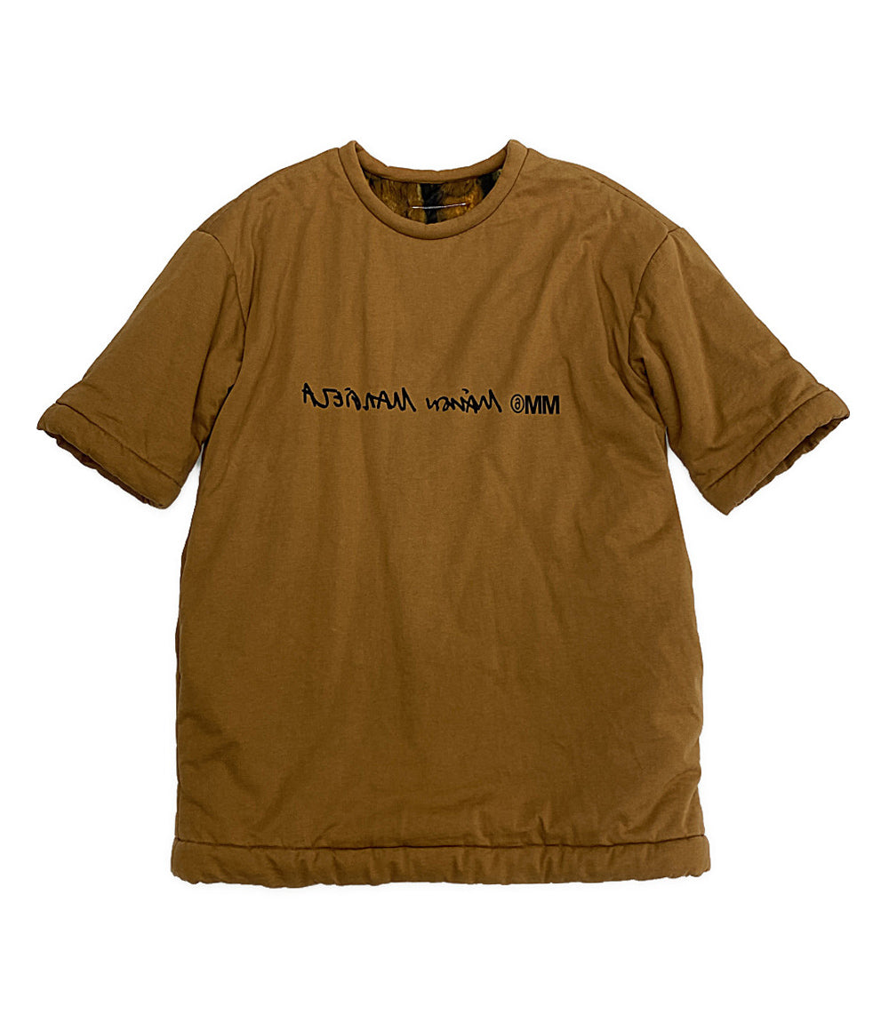 MM6 MM6 半袖中綿Ｔシャツ オーバーサイズ リバーシブル レディース SIZE S