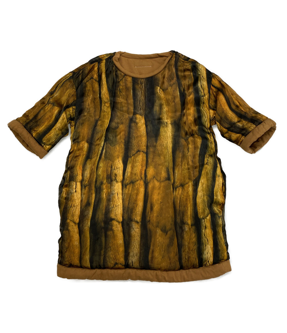 MM6 MM6 半袖中綿Ｔシャツ オーバーサイズ リバーシブル レディース SIZE S