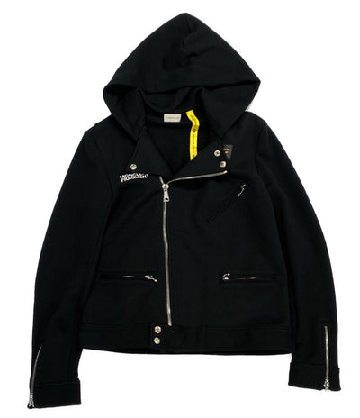 モンクレール  フラグメント ルイスレザー カーディガン ライダース フード      メンズ SIZE M  MONCLER FRAGMENT LEWISLEATHERS