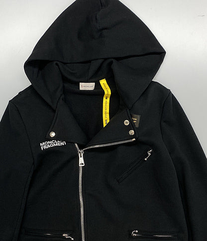 モンクレール  フラグメント ルイスレザー カーディガン ライダース フード      メンズ SIZE M  MONCLER FRAGMENT LEWISLEATHERS