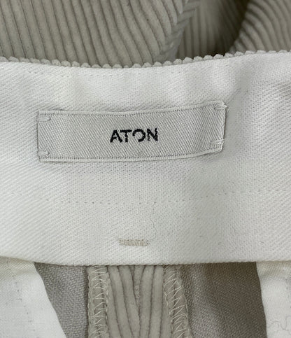 エイトン  コーデュロイワイドパンツ      メンズ SIZE 02  ATON