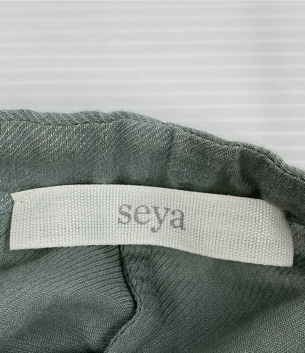 セヤ リネンワイドパンツ      メンズ SIZE L  Seya