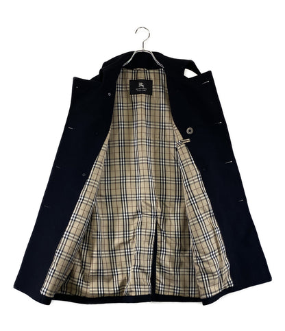 バーバリーブラックレーベル  コート アンゴラ混銀ボタンダブルコート      メンズ SIZE M  BURBERRY BLACK LABEL