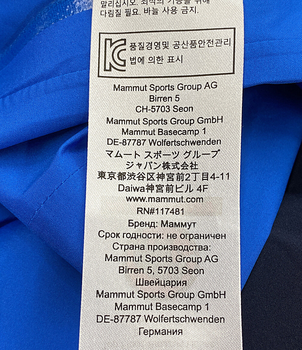 マムート  マウンテンパーカー CONVEY TOUR HS HOODED JACKET BLUE      メンズ SIZE S  MAMMUT