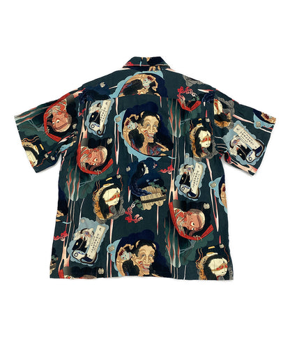 サンサーフ 美品 かつしかほくさい 半袖シャツ JUNKY SPECIAL LIMITED EDITION  百物語      メンズ SIZE S  SUN SURF×葛飾北斎