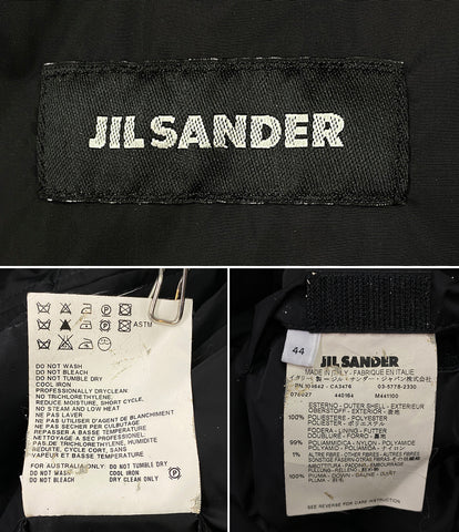 ジルサンダー  ダウンジャケット ジップアップ ブラック      メンズ SIZE 44  Jil sander