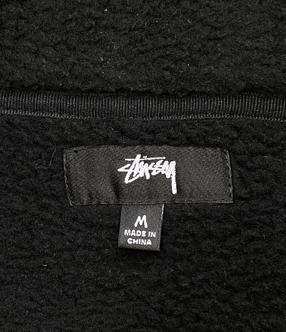 ステューシー  フリース ジャケット POLAR FLEECE HALFZIP     118453 メンズ SIZE M  STUSSY