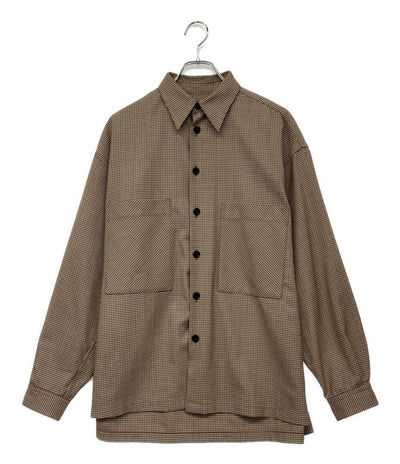 キャバン 長袖シャツ バンドカラー      メンズ SIZE S  CABaN