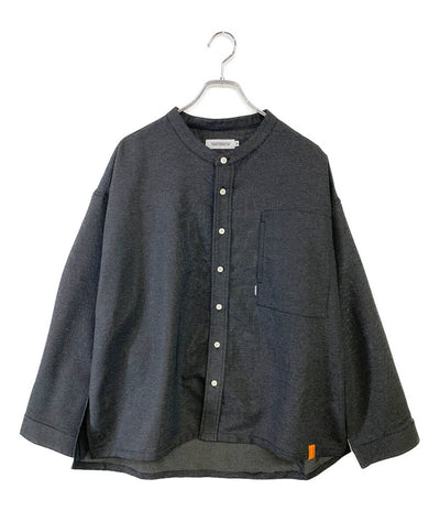 美品 タイトブース 長袖シャツ CHIDORI BAND COLLAR SHIRT 22ss     メンズ SIZE M  TIGHTBOOTH