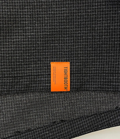 美品 タイトブース 長袖シャツ CHIDORI BAND COLLAR SHIRT 22ss     メンズ SIZE M  TIGHTBOOTH