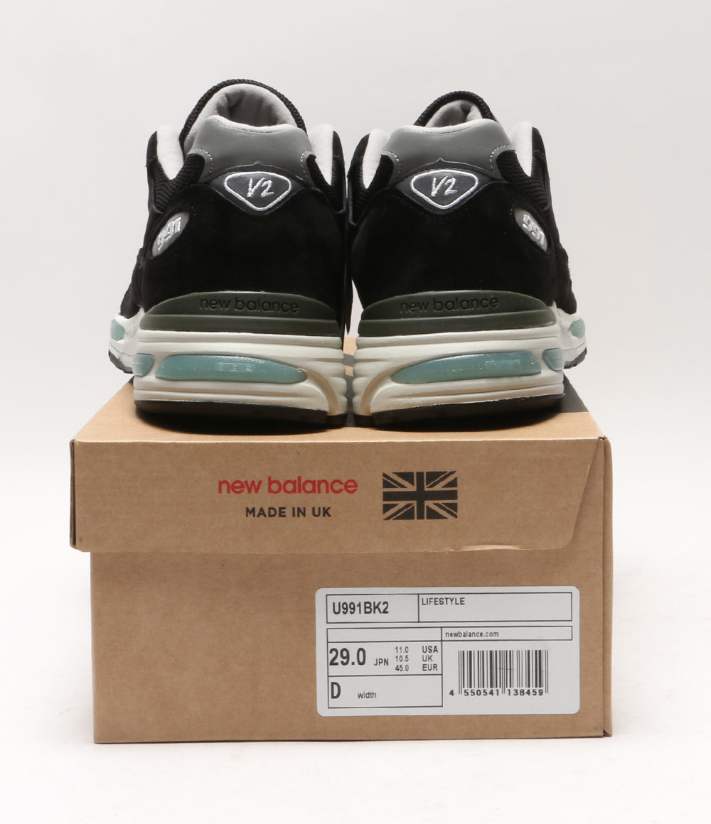 ニューバランス 美品 スニーカー U991BK2      メンズ SIZE 29cm  new balance