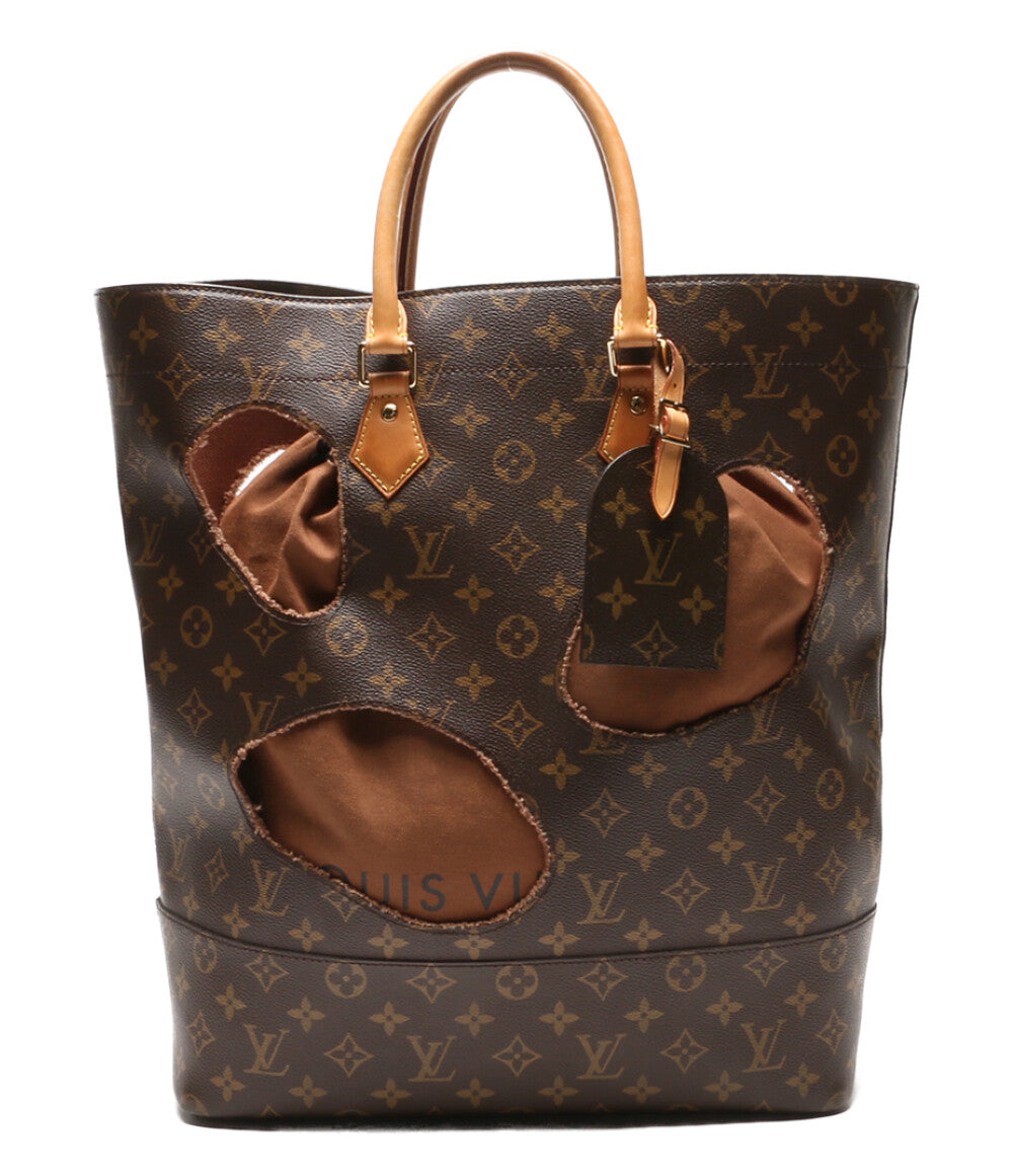 ルイヴィトン  コムデギャルソン トートバッグ ウィズホールズ 14AW モノグラム   M40279 レディース   LOUIS VUITTON×COMME des GARCONS