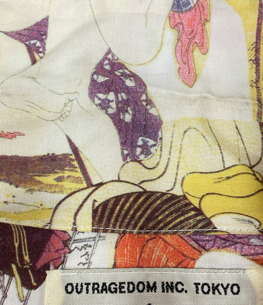 WACKO MARIA 半袖シャツ 春画 オープンカラー 19SS メンズ SIZE M