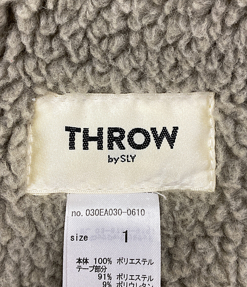 スローバイスライ ジャケット VINTAGE OVER B-3      レディース SIZE 1  THROW by SLY