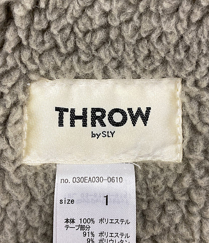 スローバイスライ ジャケット VINTAGE OVER B-3      レディース SIZE 1  THROW by SLY