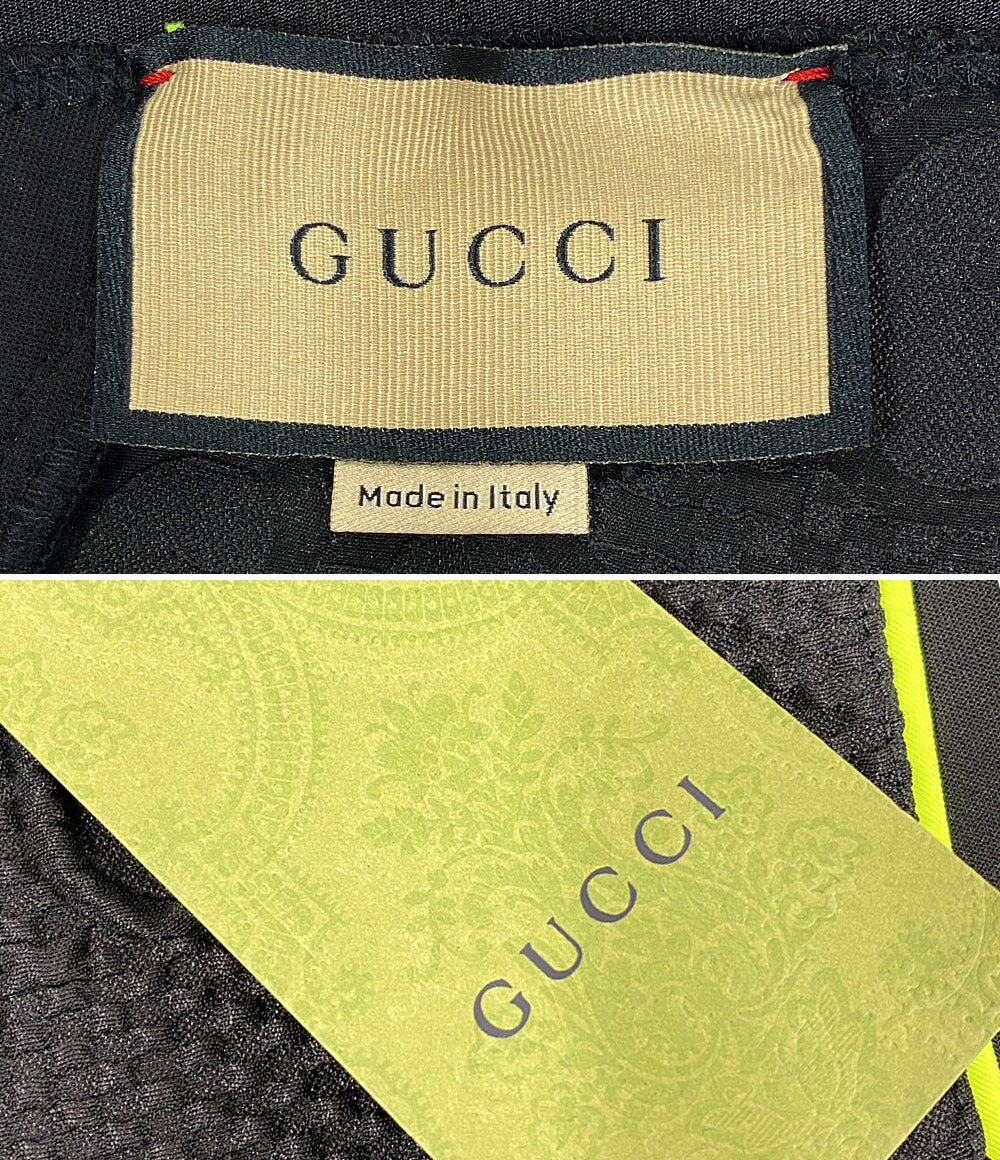 グッチ  レギンスパンツ ジャガード ブラック      メンズ SIZE M  GUCCI