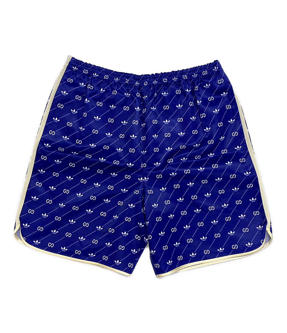 グッチ 美品 アディダス ショートパンツ 3ライン 701367       メンズ SIZE 46  GUCCI×adidas