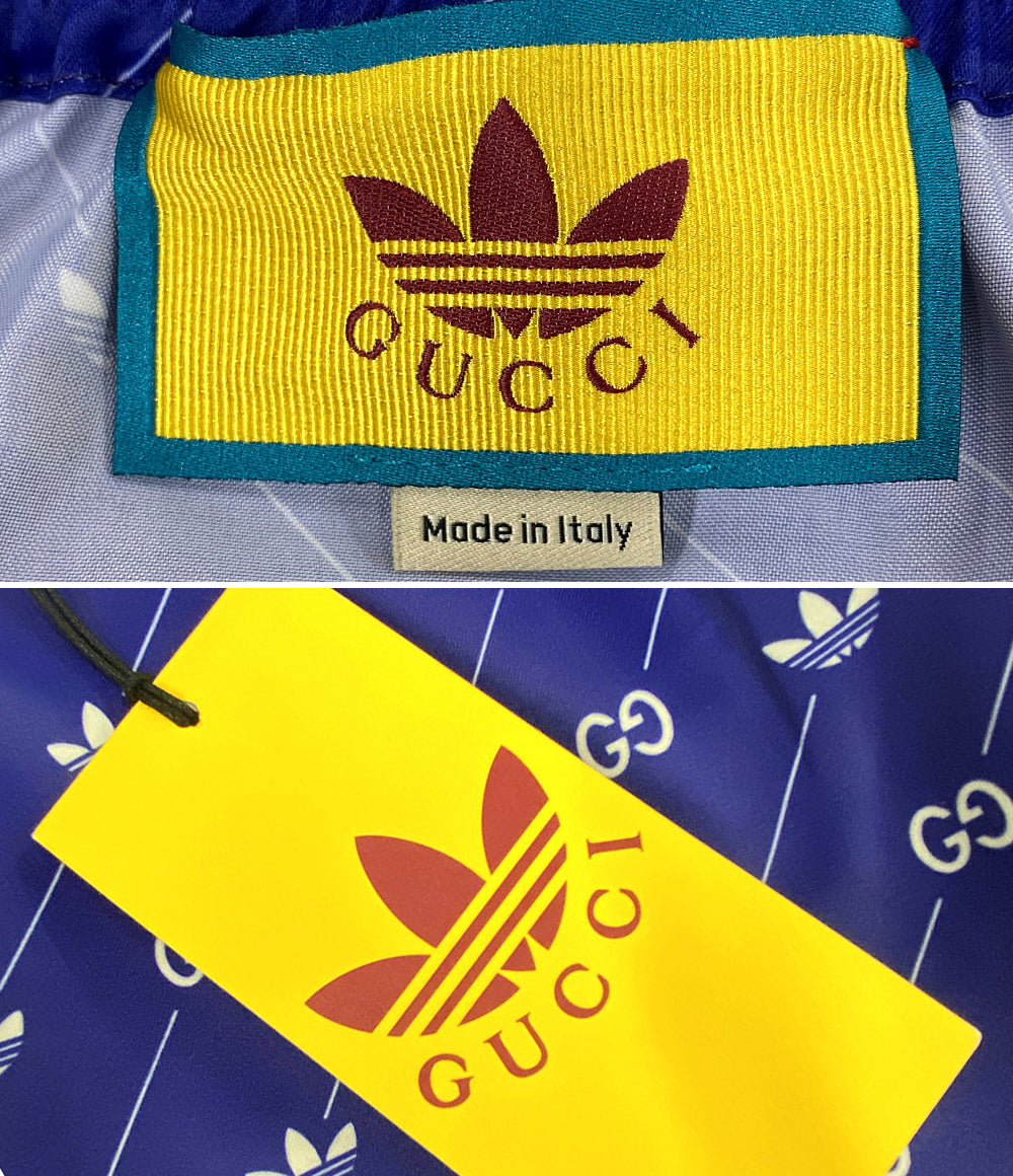 グッチ 美品 アディダス ショートパンツ 3ライン 701367       メンズ SIZE 46  GUCCI×adidas