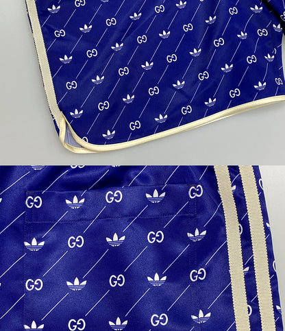 グッチ 美品 アディダス ショートパンツ 3ライン 701367       メンズ SIZE 46  GUCCI×adidas