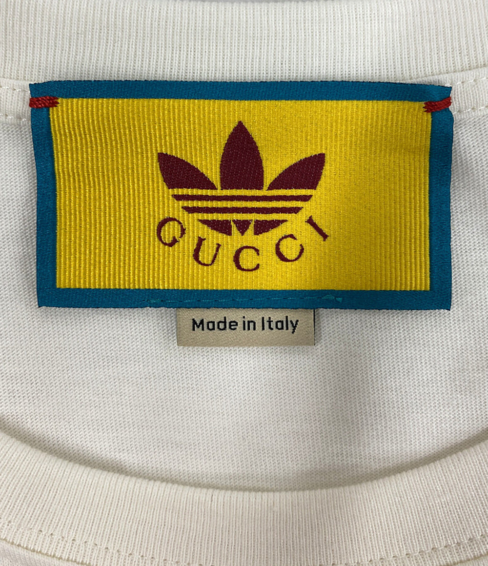 グッチ 美品 アディダス 半袖Ｔシャツ オフホワイト      メンズ SIZE XS  GUCCI×adidas