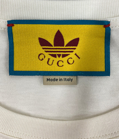 グッチ 美品 アディダス 半袖Ｔシャツ オフホワイト      メンズ SIZE XS  GUCCI×adidas